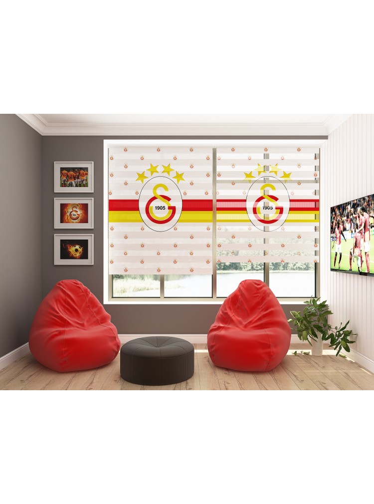 ZEBRA PERDE  GALATASARAY MODELİ